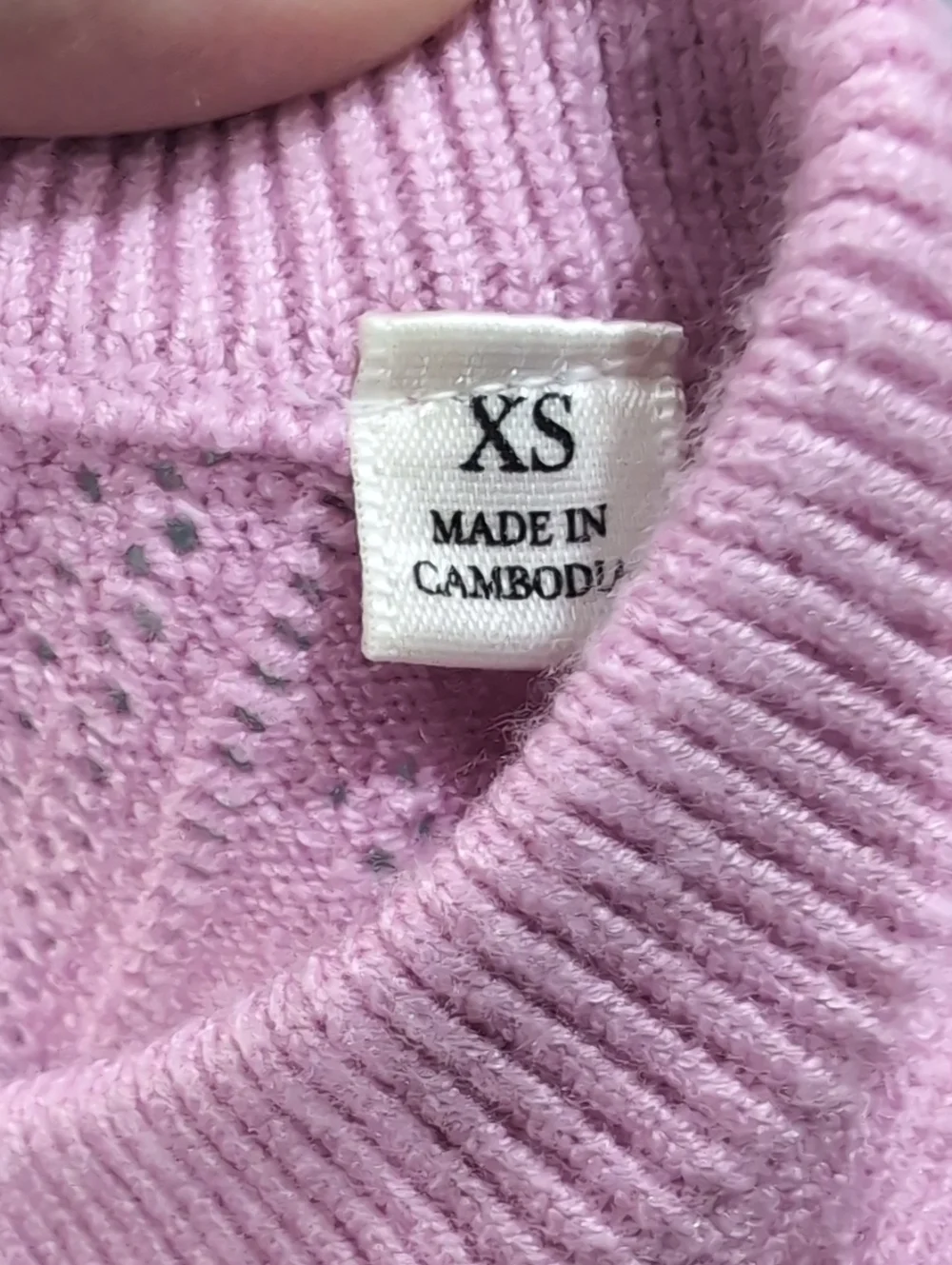 ALO Yoga Pointelle Sweater Be Mine Cardigan Candy Heart Pink Size XS